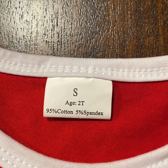 824) Boutique Santa & Cookies NWT Girls Sz. 2T Cute - Picture 3 of 10